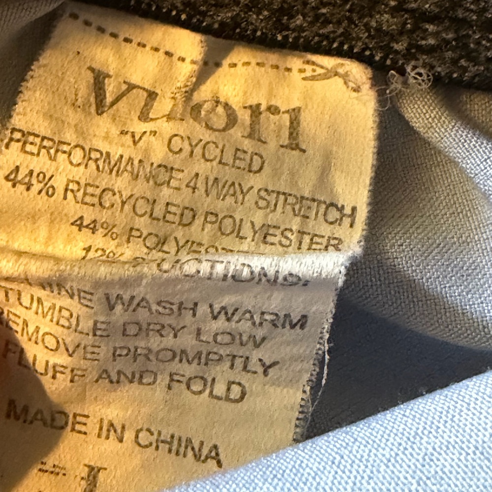 Vuori Blue and Black Striped Shorts - Picture 4 of 4